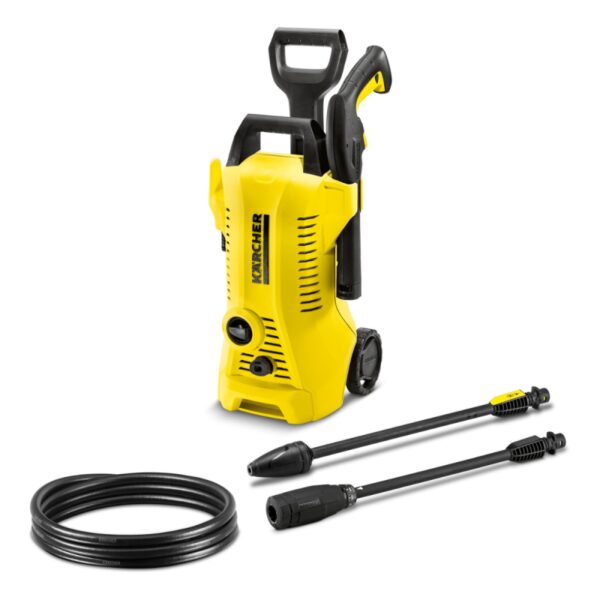 NETTOYEUR HAUTE PRESSION KÄRCHER K2 POWER CONTROL 1400W / NOIR et JAUNE