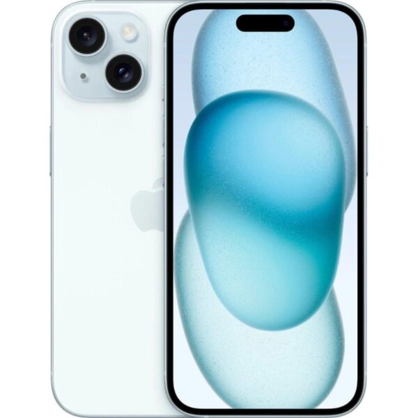Smartphone Apple iPhone 15 / 5G / 6 Go / 128 Go / Bleu